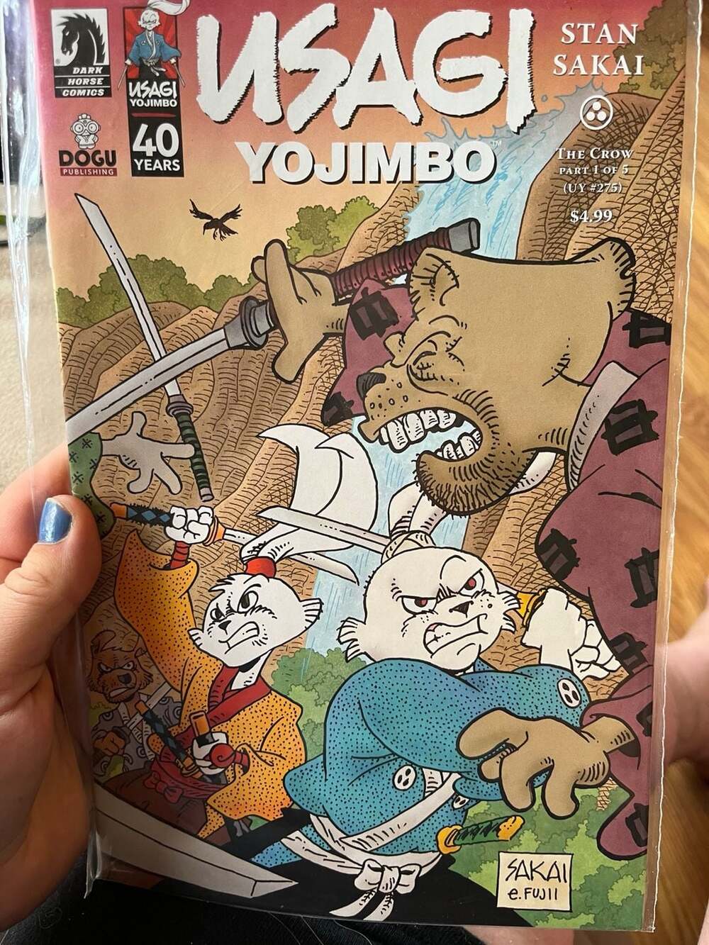 Usagi Yojimbo: The Crow #1 (Part 1 of 5) Dark Horse Comics